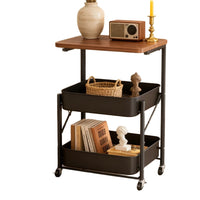 No-Assembly Rolling Storage Cart for Home, Dorm, Kitchen, and Bedroom - Multi-purpose Utility Trolley