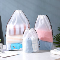 Waterproof Drawstring Travel Storage Bags for Underwear, Shoes, and Clothing