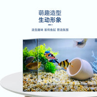 Floating Witch & Animal Aquarium Ornaments with Suction Cup