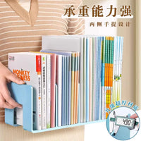 Desktop Bookends for Students, Heavy Duty Book Holder for Desk Organization, 2-Pack