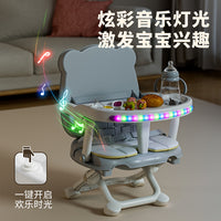 Foldable Multi-functional Baby High Chair for Indoor and Outdoor Use