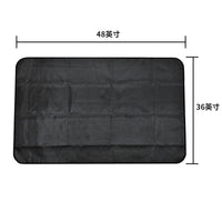 Camping Silicone Fire Pit Mat High Temperature Resistant Outdoor Picnic BBQ Deck Patio Lawn Fire Retardant Grill Mat