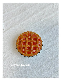 Dollhouse Miniature Simulation Food Dessert Toy - Mini Apple Pie & Fruit Tarts