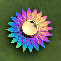 Colorful Zinc Alloy Hand Spinner Fidget Toy for Stress Relief