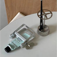 Minimalist Stainless Steel Toothbrush Holder Bathroom Organizer