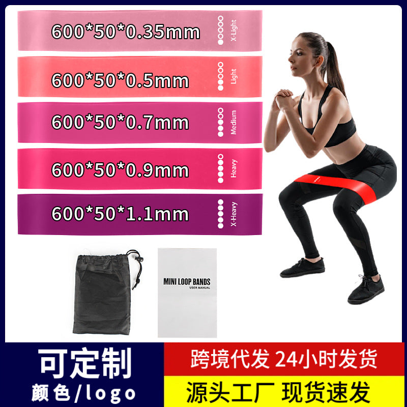 Resistance Loop Bands Set for Yoga, Pilates, and Strength Training