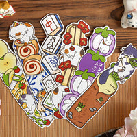 Cute Cartoon Cat Shaped Paper Bookmark for Books