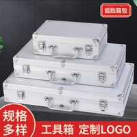 Aluminum Alloy Portable Tool Case Instrument Display Sample Box with Optional Foam