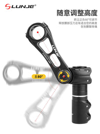 Adjustable Bicycle Handlebar Stem Riser for Mountain and Road Bikes