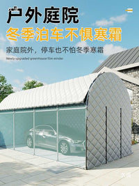 Garden Greenhouse Kit with Insulated Thermal Film and Galvanized Steel Frame for Outdoor Plant Protection