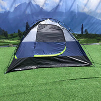 Portable Outdoor Family Camping Tent with UV Protection for Hiking, Picnics, and Beach