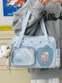 2026 New Trendy Versatile Large Capacity Ita Bag for Women Casual Fashion Simple College Style Shoulder Handbag