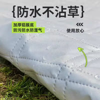 Hexagonal Camping Mat Thickened Moisture-proof Tear-resistant Picnic Blanket for Outdoor Tent