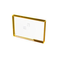 Acrylic Photo Frame Desktop Display Wall Mount Double-Sided Transparent Picture Frame for Posters and DIY Decor