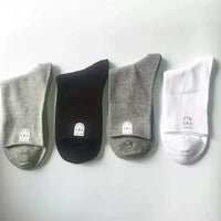 Men's Plus Size Loose Fit Mid-Calf Socks for Seniors, Non-Binding Wide Cuff