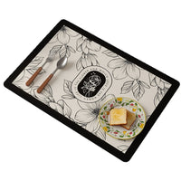 Diatomaceous Earth Kitchen Drying Mat - Super Absorbent, Quick Dry, Non-Slip, Heat Resistant Countertop Protector