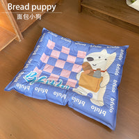 Pet Cooling Mat for Dogs and Cats - Cartoon Design Summer Sleep Pad
