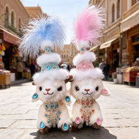 Xinjiang Lamb Plush Keychain Souvenir