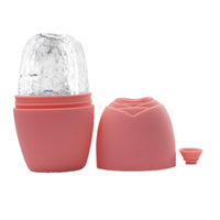 Silicone Ice Roller for Face and Eyes, Reusable Facial Ice Massager for Skin Tightening, Puffiness, and Dark Circles