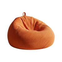 Corduroy Bean Bag Chair Cover, Large Single Sofa Slipcover, Washable & Removable