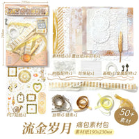 DIY Ita Bag Material Set with Decorative Backing Board for Badges and Merchandise