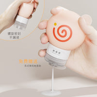Donut Silicone Travel Dispenser Bottle Set for Lotions and Cosmetics