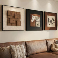 French Vintage Style Horse Success Wall Art for Entryway Living Room