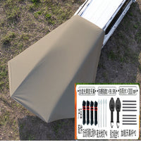 Car Side Awning Tent SUV Tailgate Sunshade Canopy for Camping and Outdoor Activities