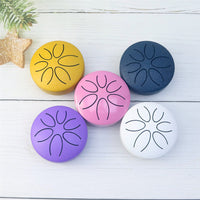 Mini 3-inch 6-Note Steel Tongue Drum Percussion Instrument for Kids and Adults