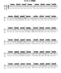 Drum Set Practice Pad with Accompaniment and Sheet Music for Beginners