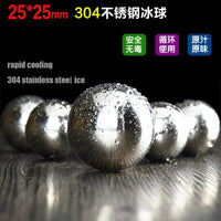 304 Stainless Steel Reusable Whiskey Ice Balls for Drinks