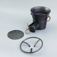 Copper Portable BBQ Grill for Camping and Outdoor Use