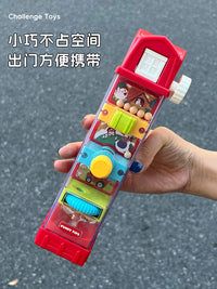 Montessori Farm Adventure Cause-and-Effect Busy Board for Toddlers, Educational Sensory Toy for Boys and Girls