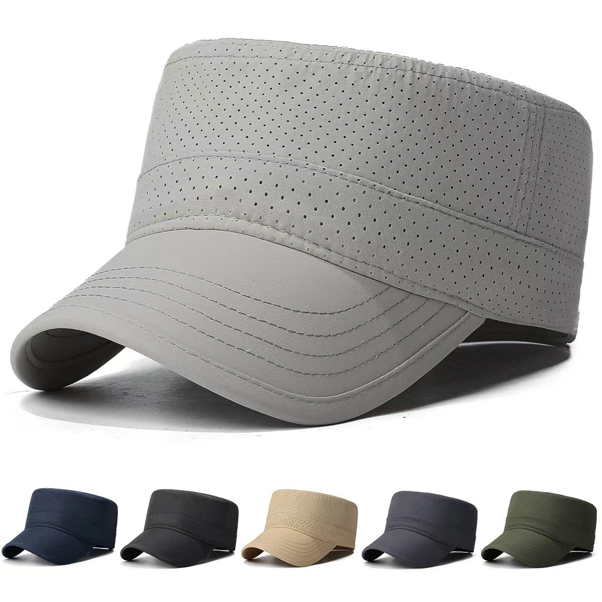 Summer Outdoor Sun Protection Fishing Hat with Detachable Neck Flap