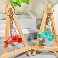 Simulation Tetrapod Keychain Resin Creative Engineering Stone Block Taiwan Souvenir Bag Charm