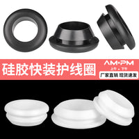 Rubber Quick-Mount Wiring Grommet for Distribution Boxes