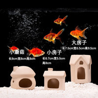 Aquarium Ceramic Hideaway Decoration for Fish and Shrimp Breeding