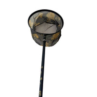Black Gold Fishing Landing Net Head with Anti-Snag Quick-Dry Mesh