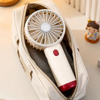 Portable USB Rechargeable Handheld Mini Fan with 3-Speed Adjustment for Outdoor Use and Promotional Gifts