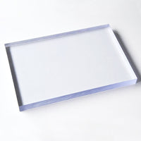 PC Polycarbonate Solid Endurance Sheet - Transparent UV-Resistant Panel for Awnings & Canopies (2-10mm Thickness)