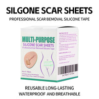 Silicone Gel Scar and Tattoo Concealer Tape, Ultra-Thin Skin Tone Cover Roll, Customizable Length