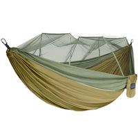 CUORETOUR Double Hammock with Mosquito Net for Camping & Outdoors