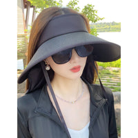 UV Protection Sun Hat with Detachable Neck Flap for Women