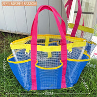 Large Capacity Transparent Waterproof Beach Pool Tote Bag for Swim & Travel