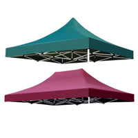 Outdoor Thickened 4-Leg Canopy Tent Top Cover for Sunshade and Rain Protection