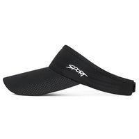Summer Outdoor Marathon Running Visor Hat for Men and Women, Quick-Dry Perforated Sun Protection