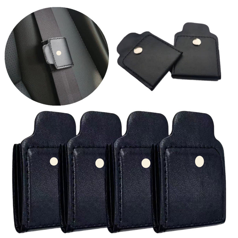Car Seat Belt Adjuster & Shoulder Pad Set for Kids & Adults