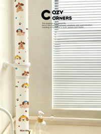 Cute Puppy Pipe Decorative Stickers for Kitchen Drain Pipe Cover-up and Beautification