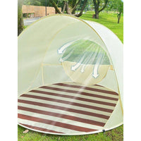 Pop-Up Beach Tent with UV Protection, Large Space for Family Outdoor Camping & Picnic