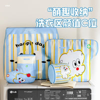 Portable Cartoon Laundry Bag for Delicates and Small Items
